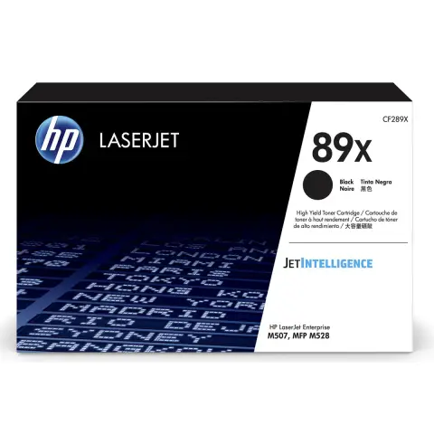 HP CF289X - Toner 89X do HP LaserJet Enterprise M507, M528